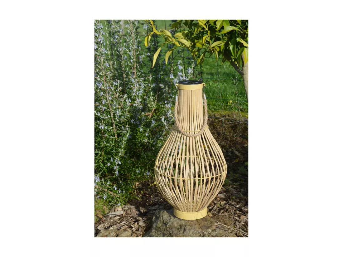 Lanterne solaire bambouVase - Orium