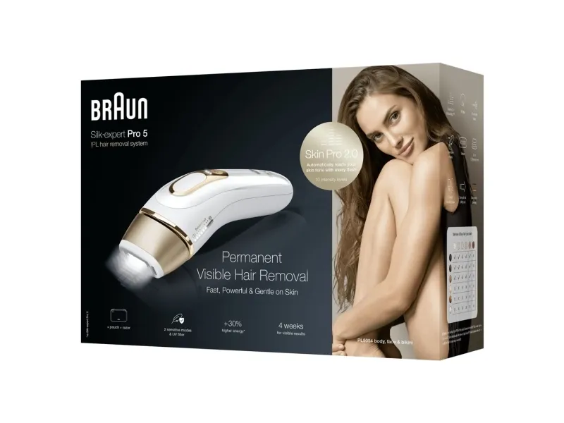 Braun IPL-hårfjerner IPL-hårfjerner Silk-expert Silkexpert Pro 5 PL5054 (412335)