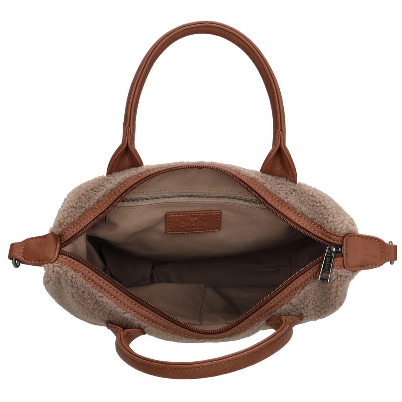 Charm Schoudertas Taupe Dames