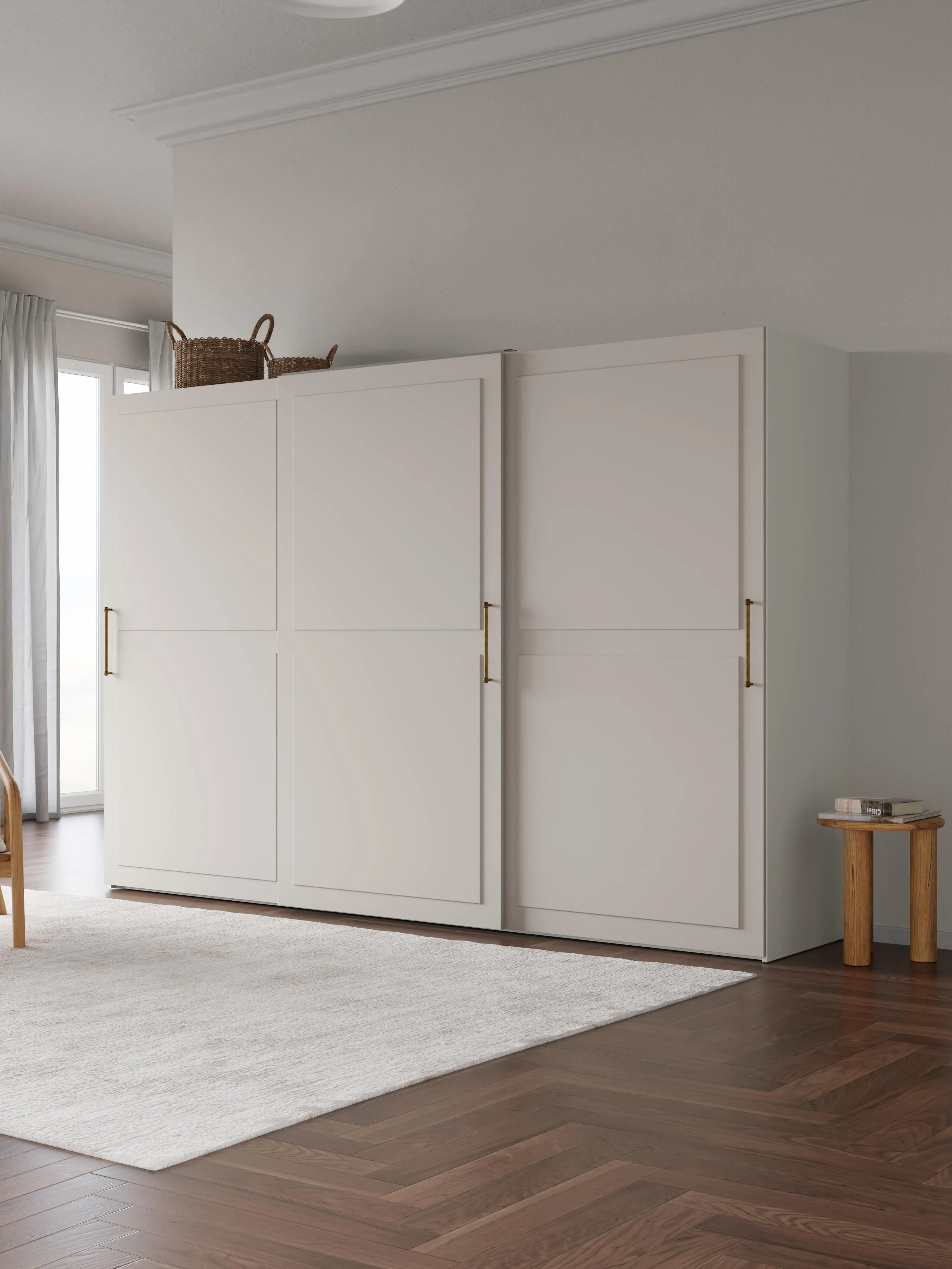 Modulaire schuifdeurkast Charlotte, 300 cm breed, diverse varianten
