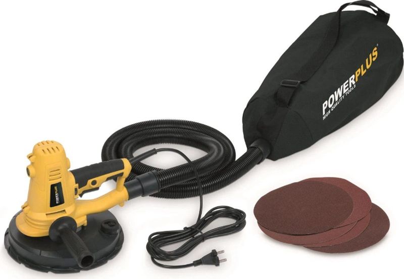 Powerplus - POWX0478 - Elektrische Langnekschuurmachine - 1220W - Ø225mm