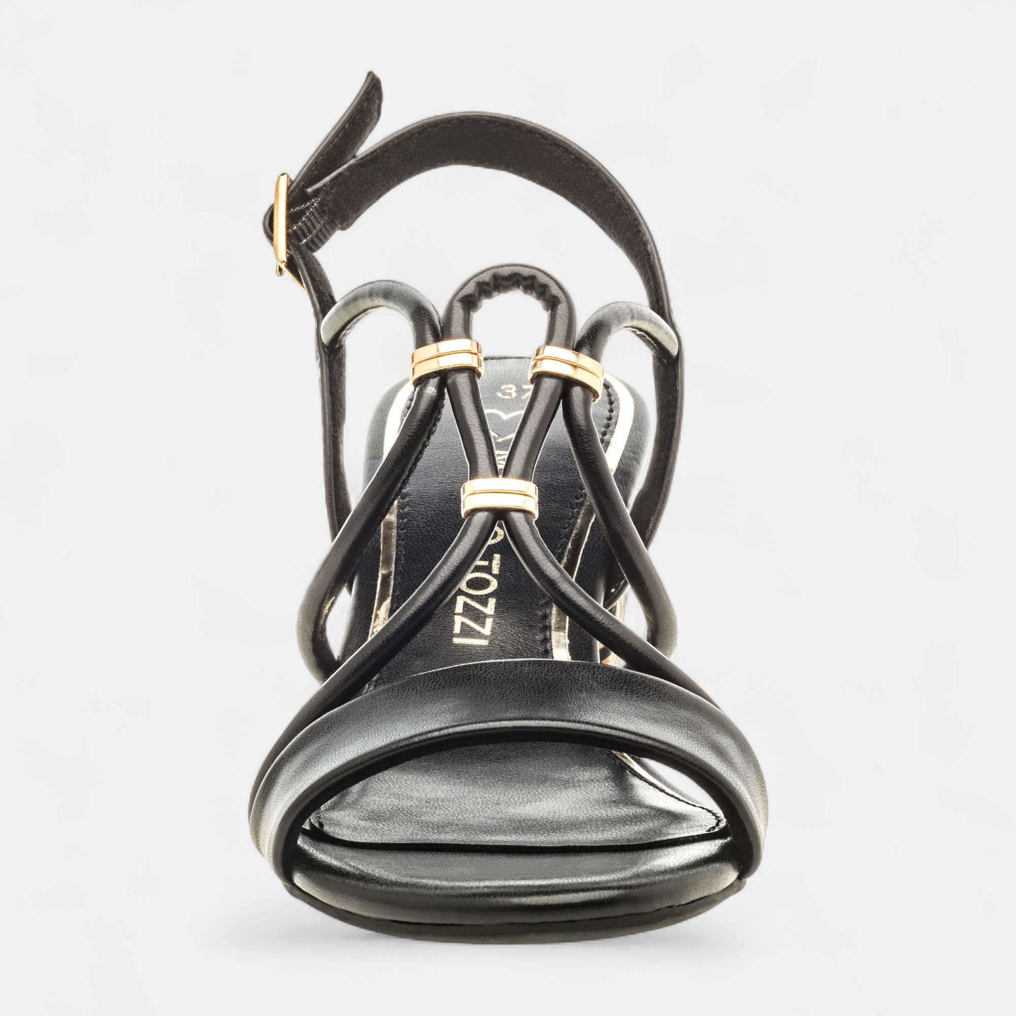 Nu-pieds à talon Femme noir