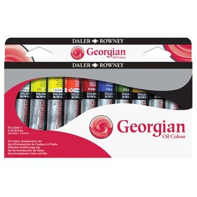 Daler Rowney Georgian Oil Paint Introduction Set