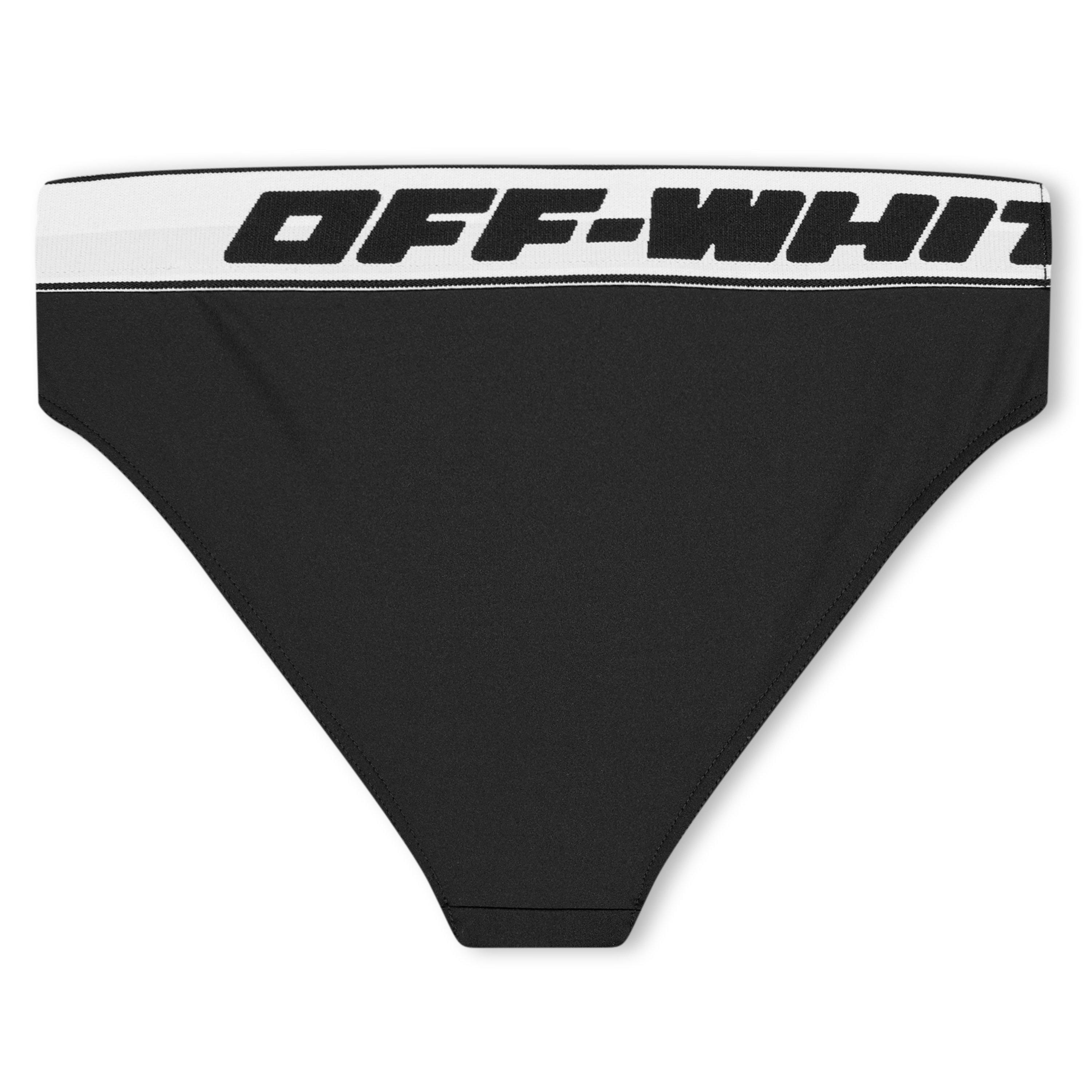 Off White Logo Bikini Juniors