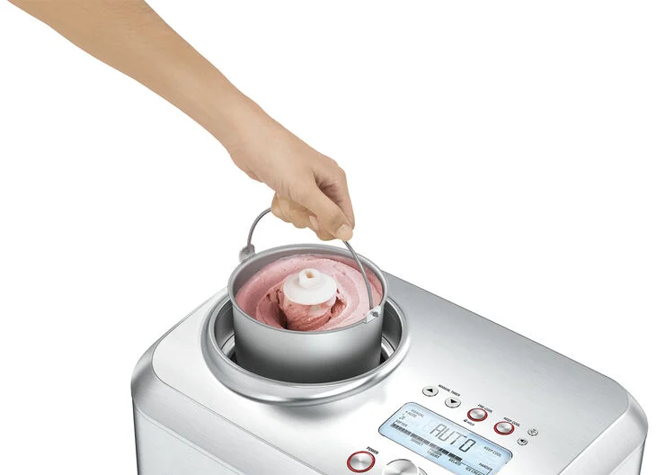 SAGE The Smart Scoop - Brushed Stainless Steel Grå