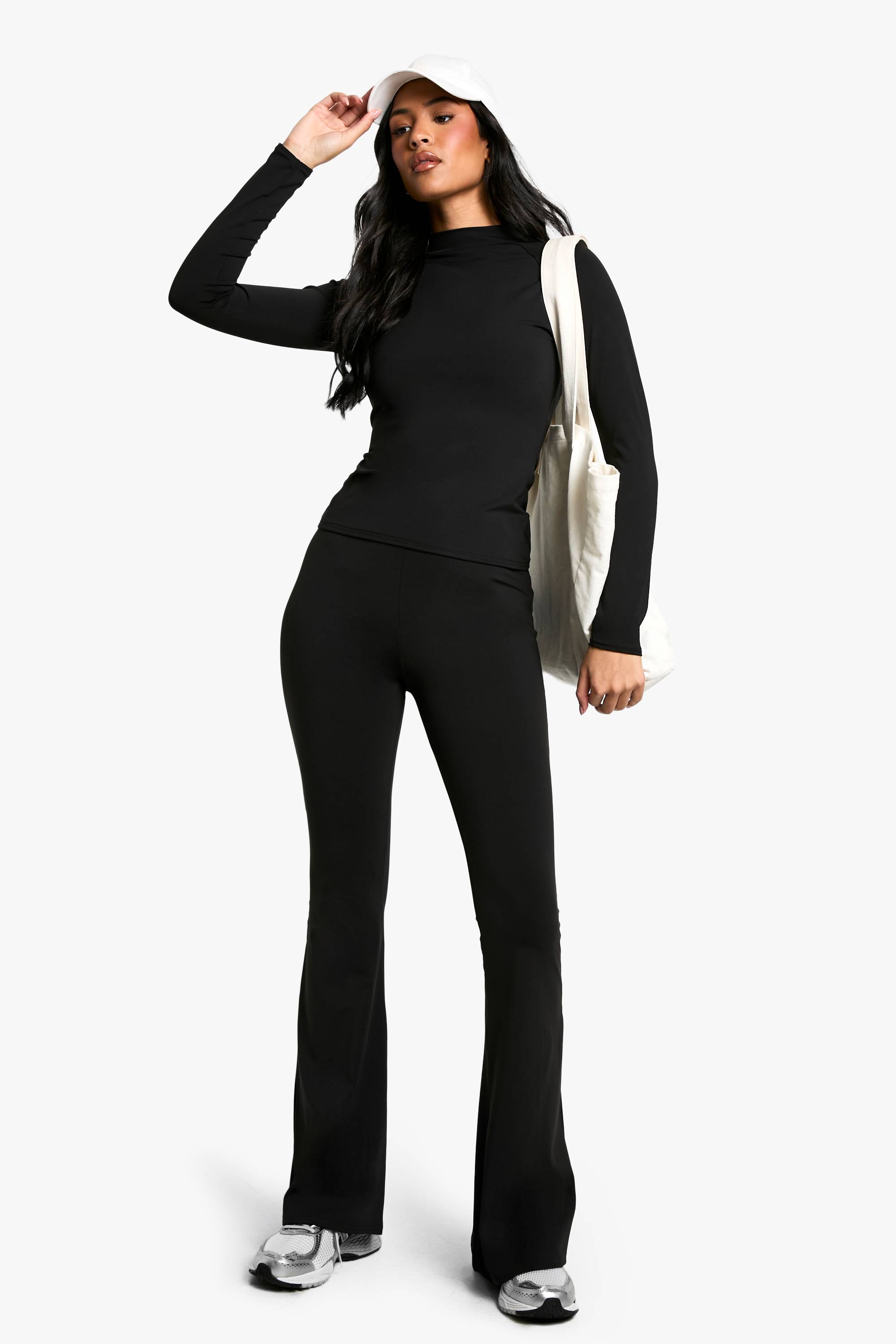 boohoo Pantalon Évasé Sculptant Premium Tall
