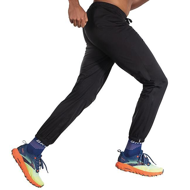 BROOKS RUNNING - PANTALON IMPERMEABLE HIGH-POINT WP PANT M