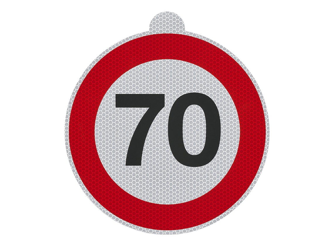 ProPlus snelheidssticker 70 Italië