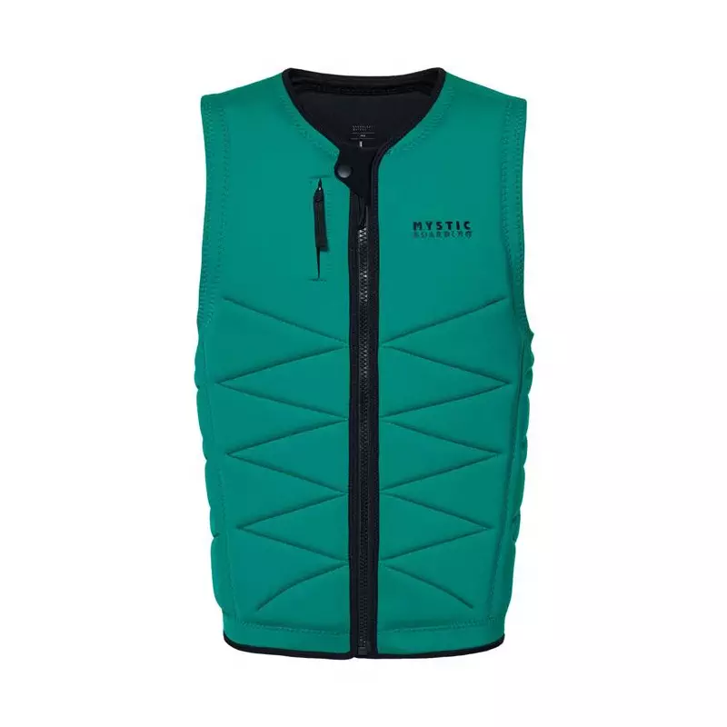 Gilet impact MYSTIC Outlaw Fzip Wake Green