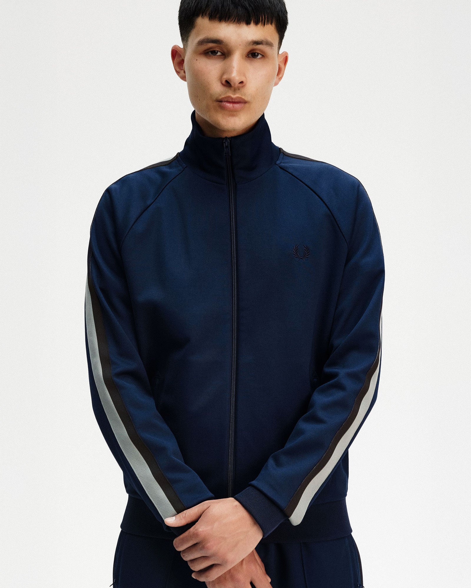 Fred Perry<br>Two Colour Tape Track Jacket