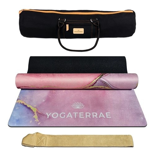 Tapis yoga microfibre ratna sac confort