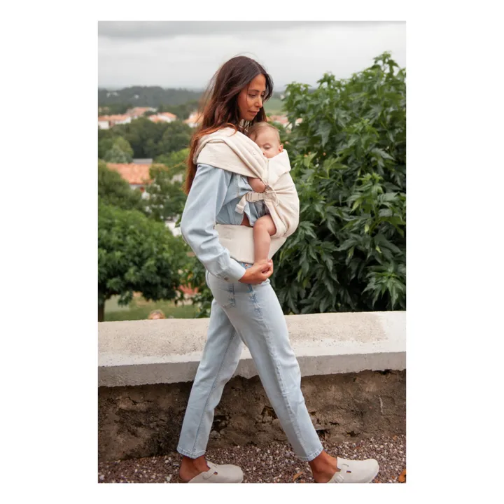 Mama Hangs Porte-bébé Carry & Bloom | Ecru