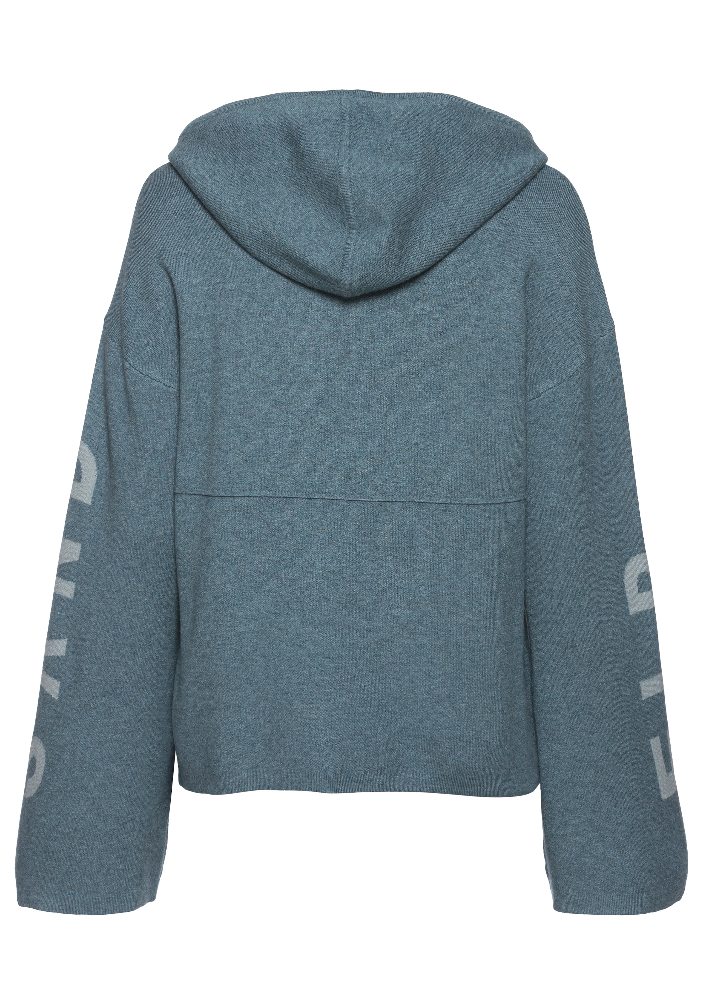 Elbsand Hoodie »«, Strickpullover mit eingestricktem Logo, Loungewear