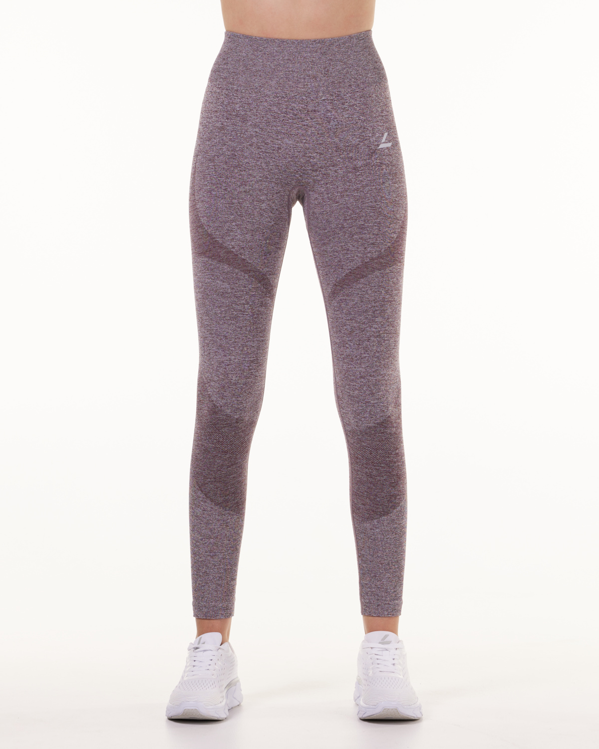 LEVITY Solar Seamless Tights Red Dusty Marl