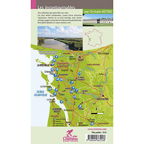 CHAMINA - CHARENTE MARITIME 20 BALADES