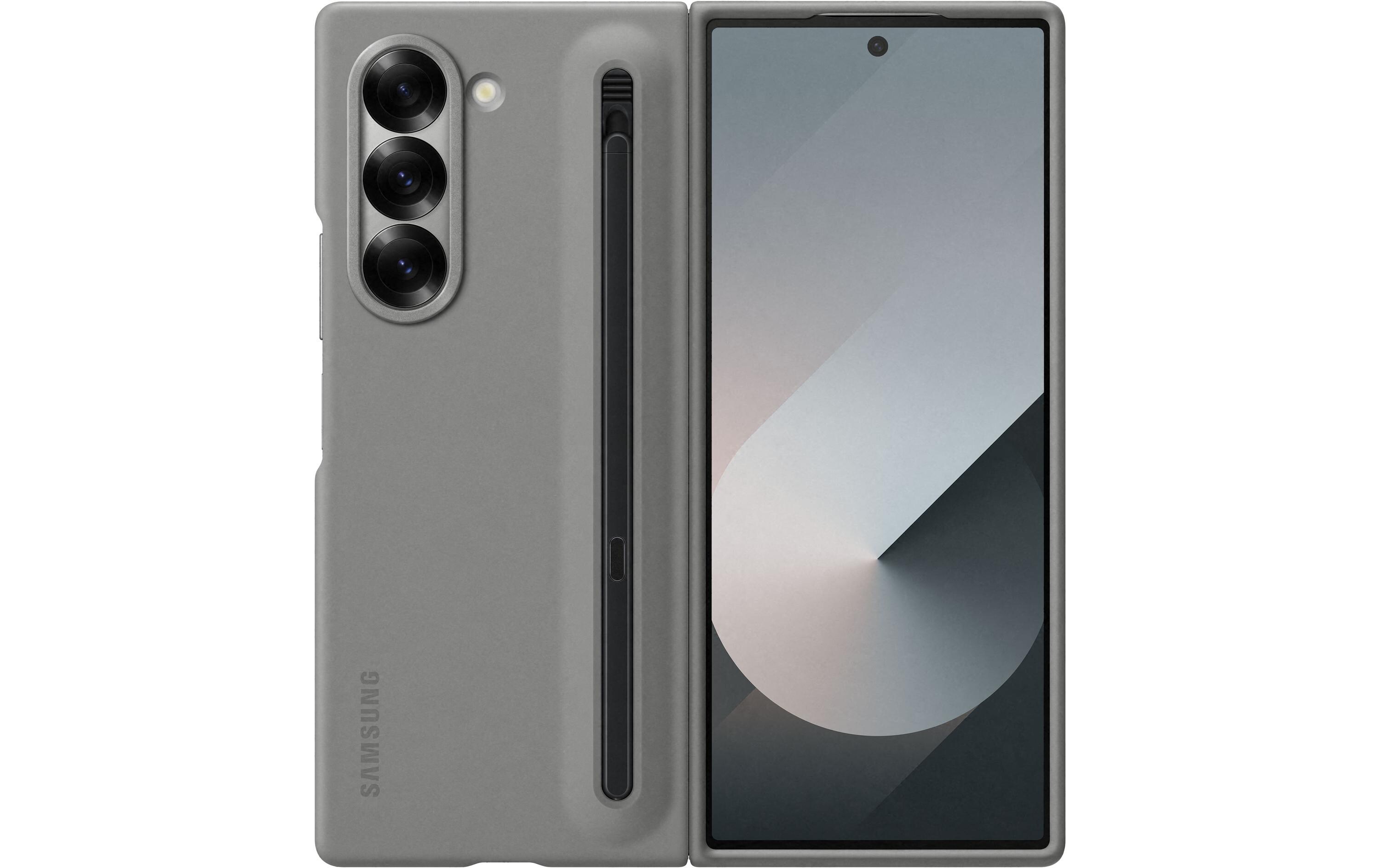 Back Cover S Pen Galaxy Z Fold6 GraySchutzhülle mit S Pen für das Samsung Galaxy Z Fold6