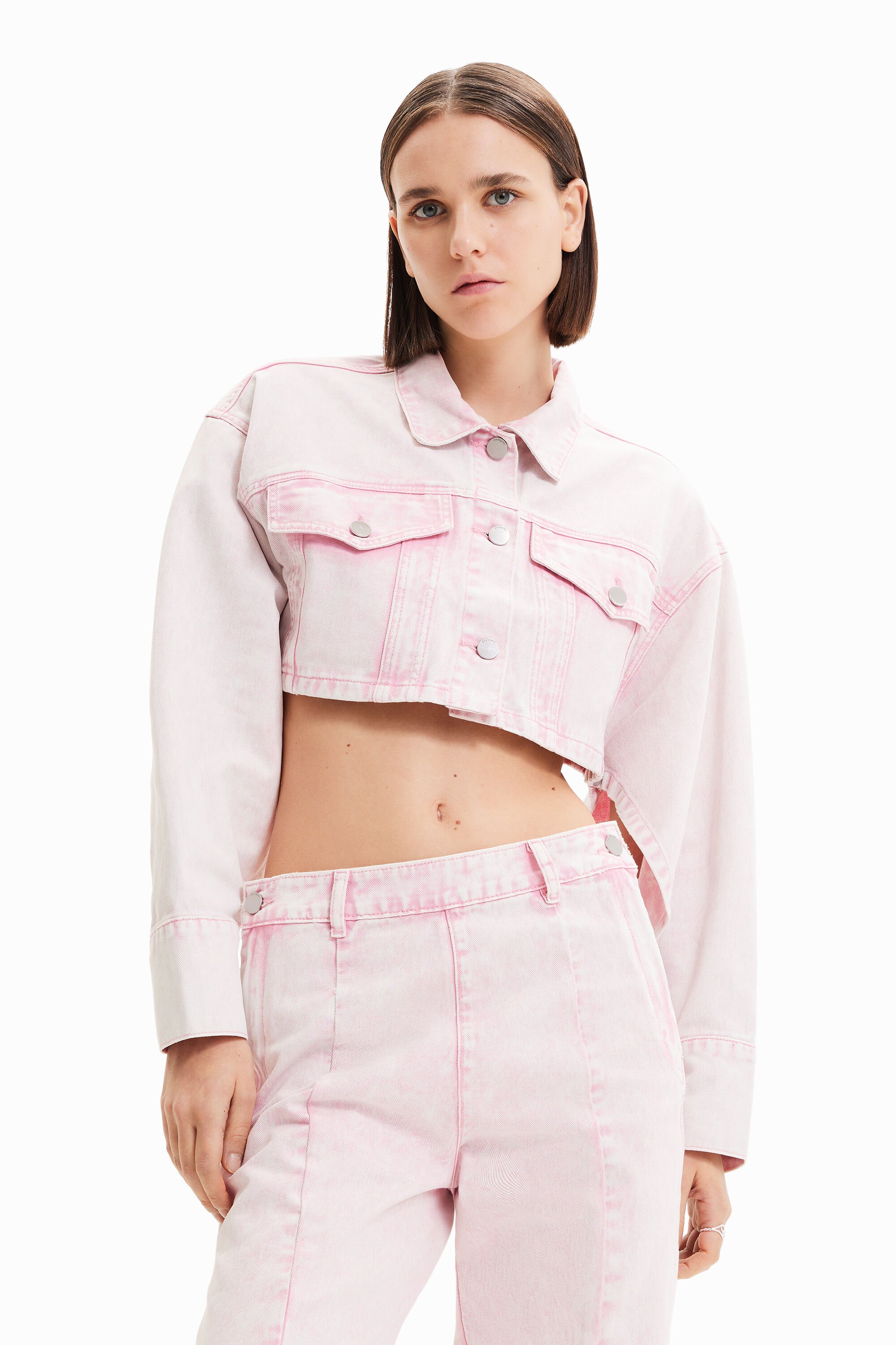 Veste courte jean Maitrepierre