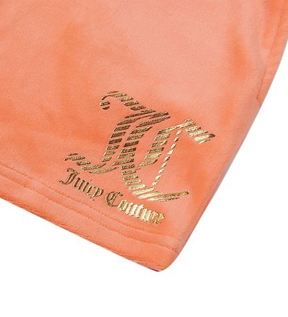 Juicy Couture Shorts - Velours - Summer Neon-Orange