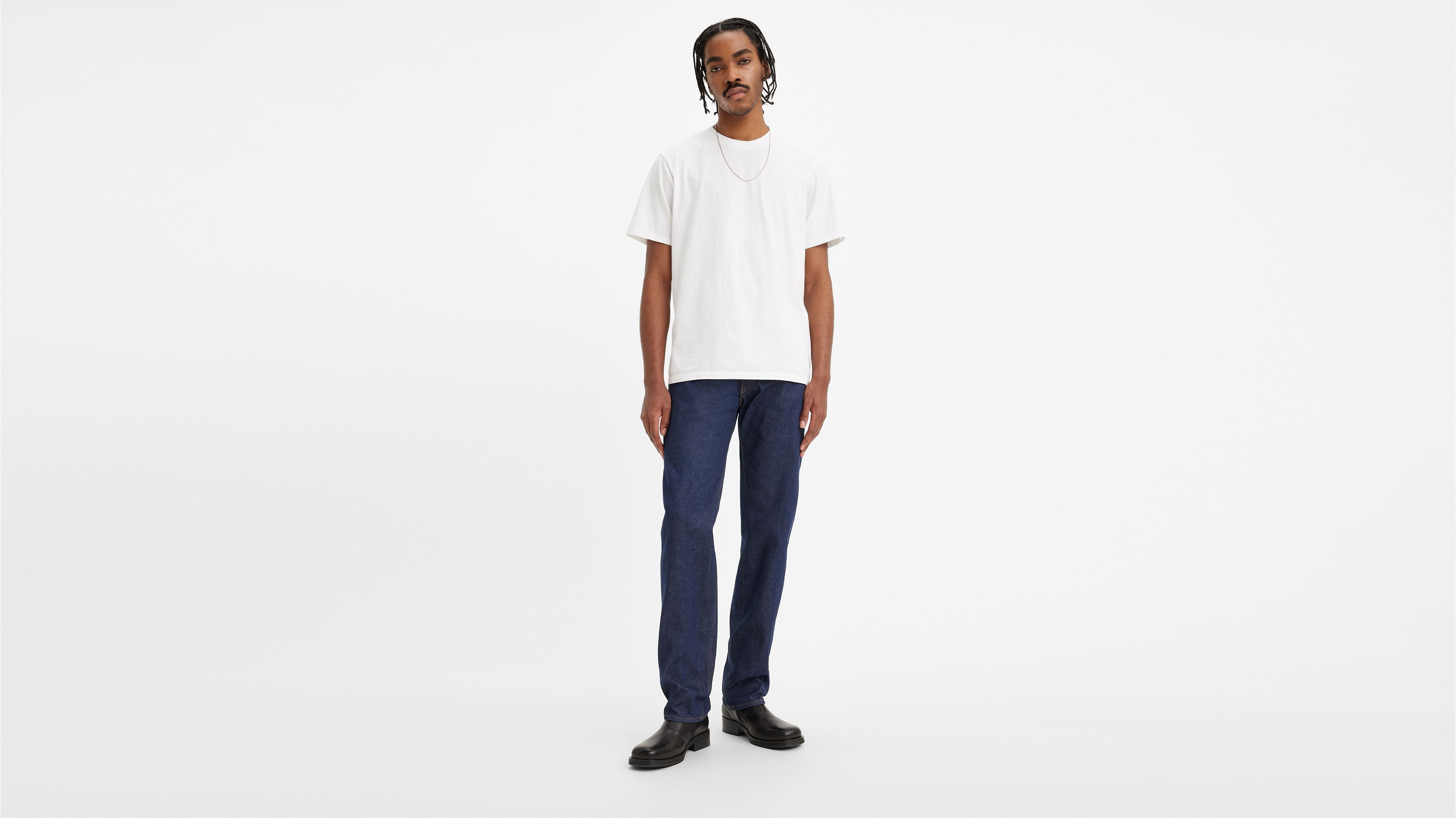 Jean Levi's® 505™ Regular - Moj 505 Dark Rinse - Bleu