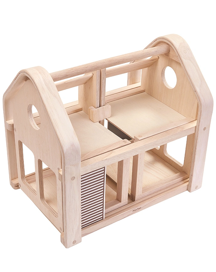 Puppenhaus SLIDE N GO 20-teilig aus Holz