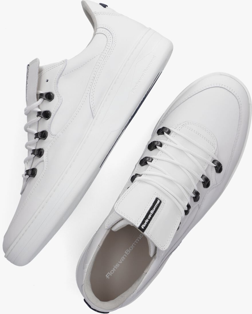 FLORIS VAN BOMMEL witte floris van bommel lage sneakers sfm-10089
