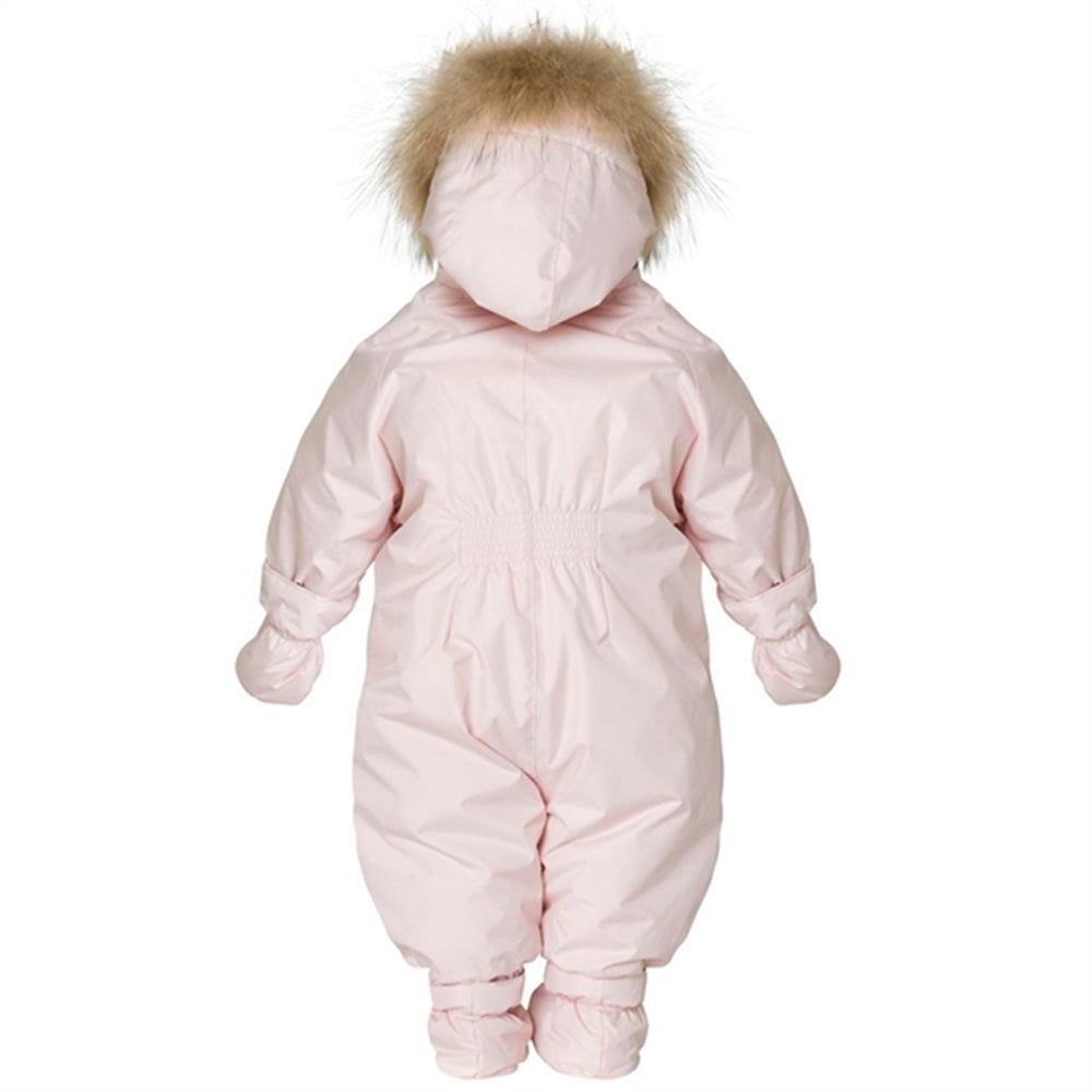 Baby Flyverdragt m. Pels Rose Powder - Ver De Terre