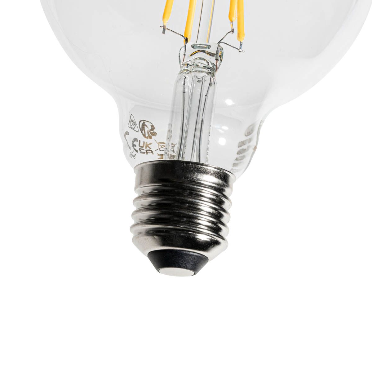 E27 3-staps dimbaar LED lamp G95 4W 450 lm 2700K