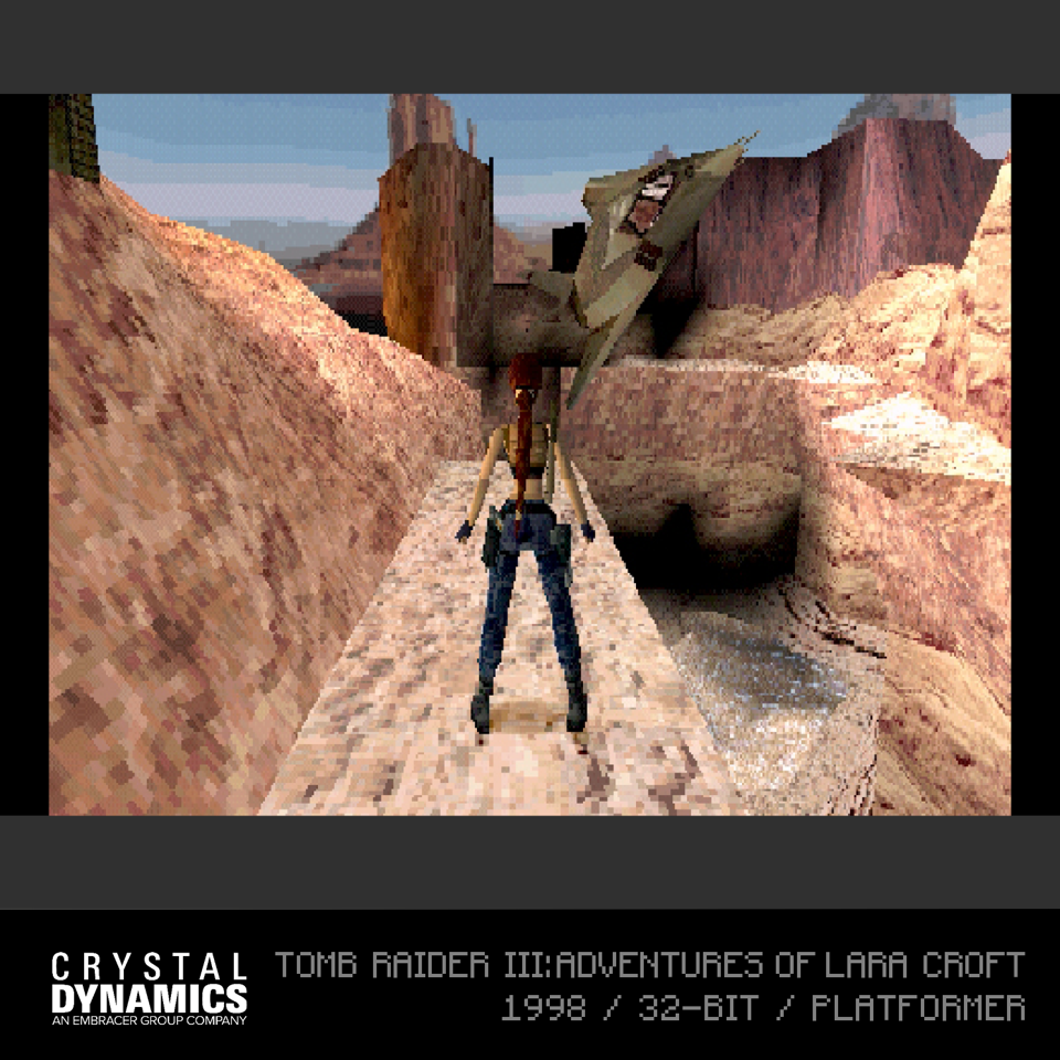 Blaze Evercade Tomb Raider Giga Cart Col 1- BLAZE TAB Plus