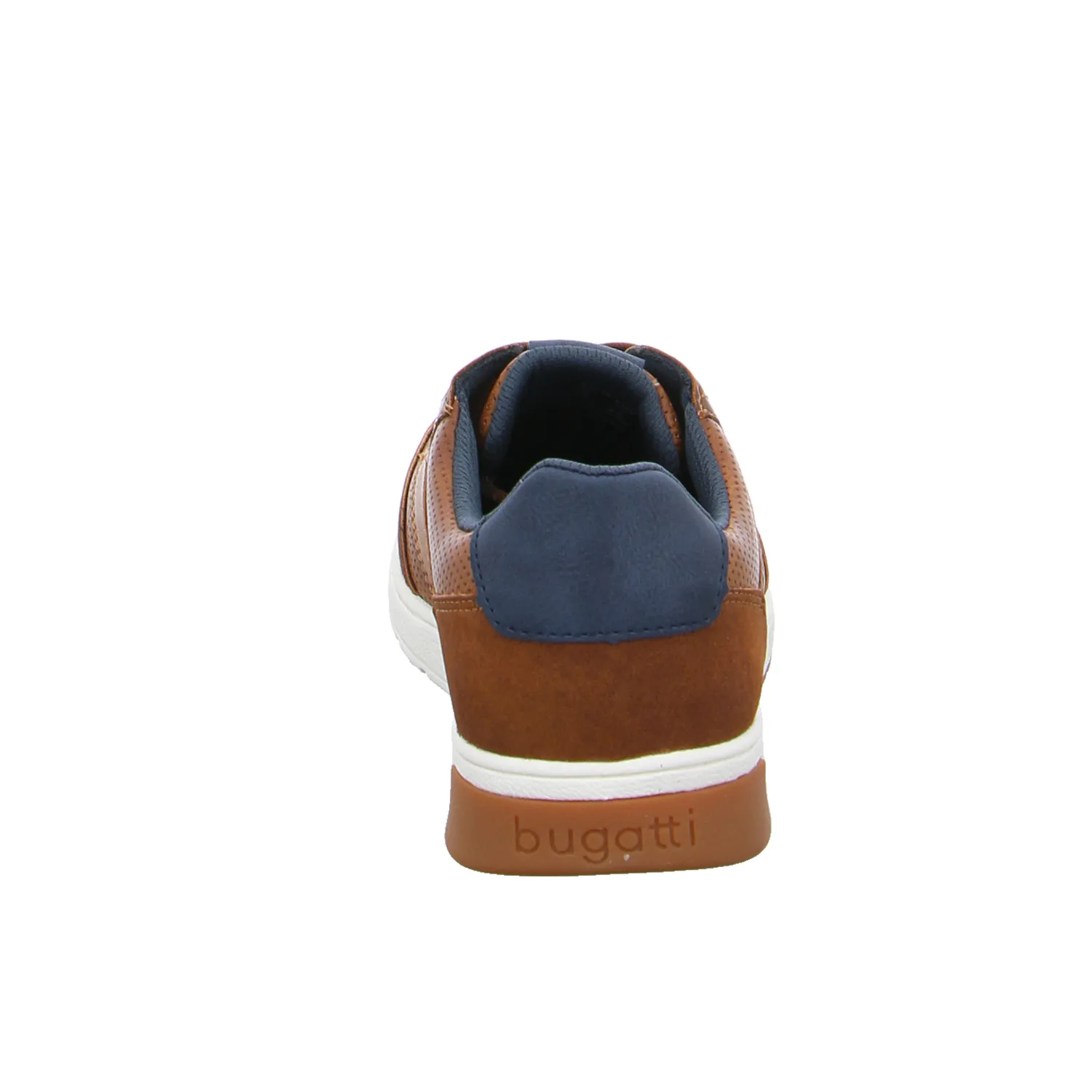 BUGATTI SHOES Halbschuhe Sneaker Cognac Lederimitat