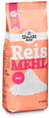 Bauckhof BIO Reismehl hell glutenfrei