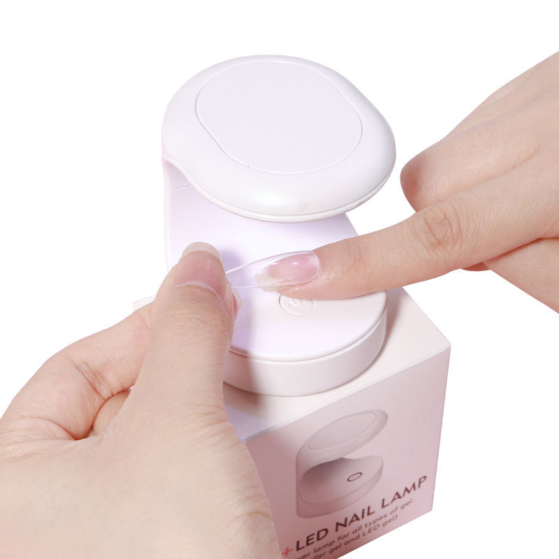 (16W) Mini LED UV Nagellampe Nageltrockner Lichthärtungsgerät - Weiss
