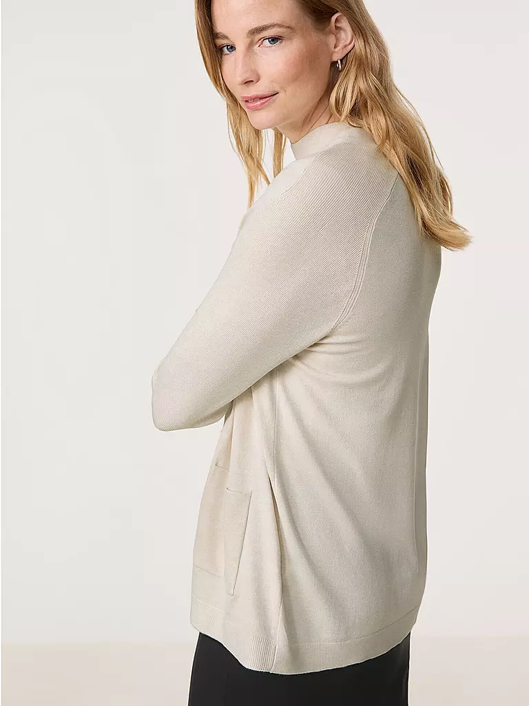 GERRY WEBER Strickjacke creme
