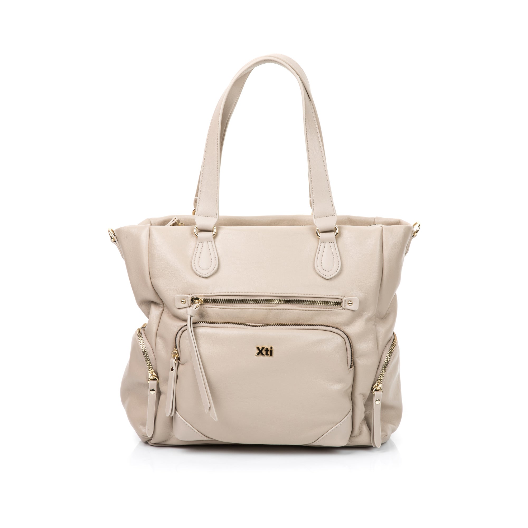 Sac à main beige
