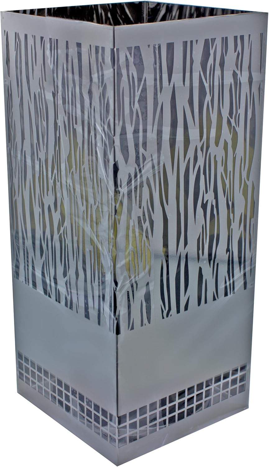 Luxa Square Brazier Vine Flammenleuchte, Halogen Lampe, Deko Leuchte, Vine, H 30 cm, VSB001