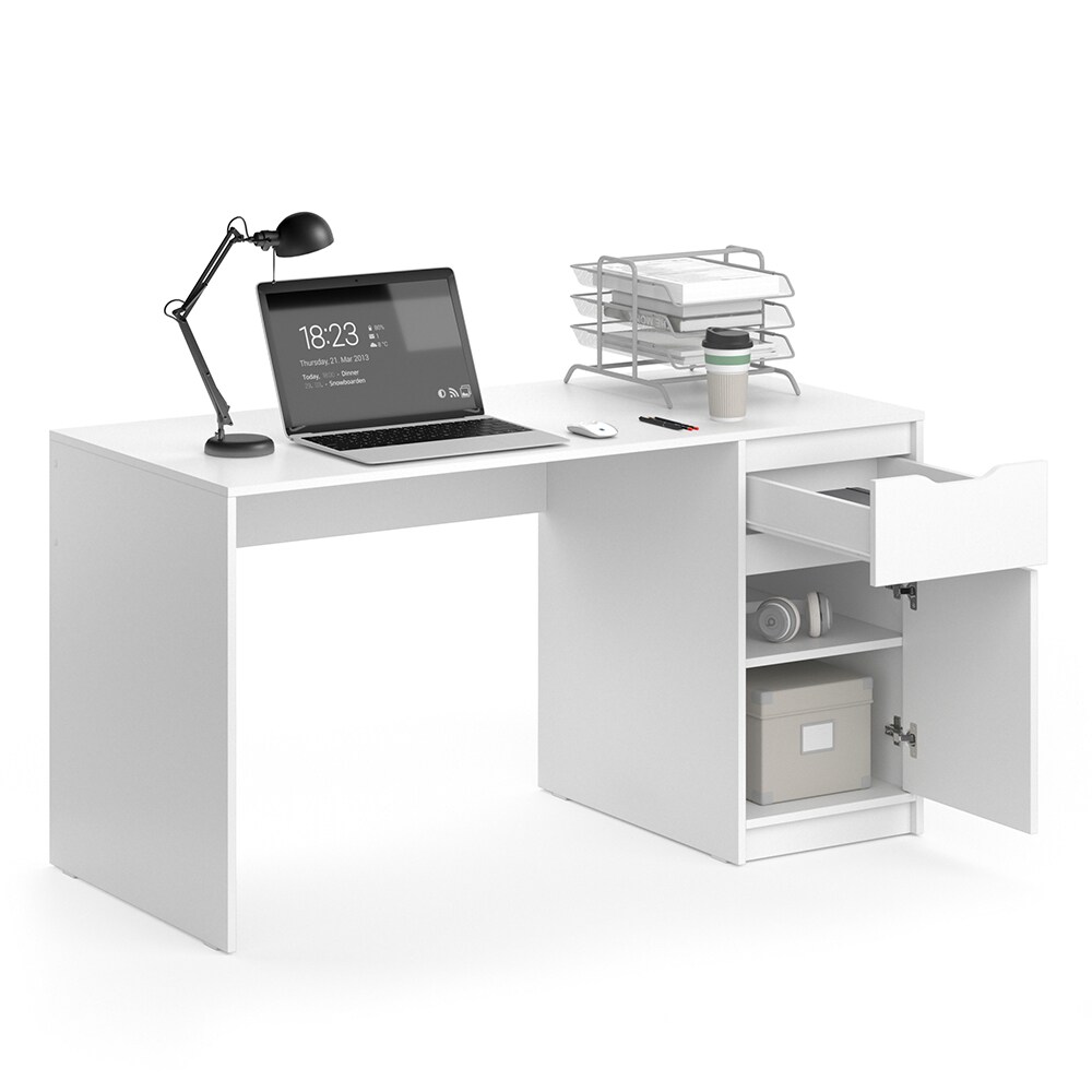 Vicco Schreibtisch Bürotisch Computertisch Ruben 140x65cm Arbeitstisch Büromöbel