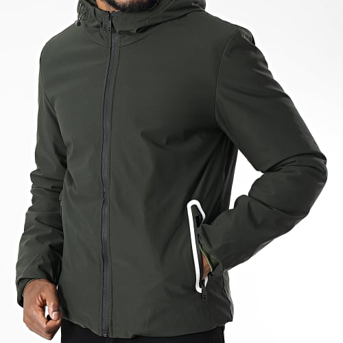 Veste Zippée Capuche TR-2203 Vert Kaki