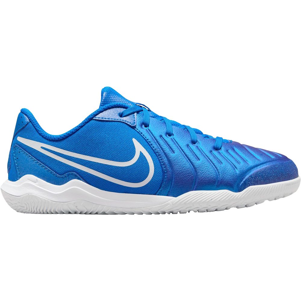 Nike Tiempo Legend 10 Academy Jr. IN Fußballschuhe Kinder signal blue