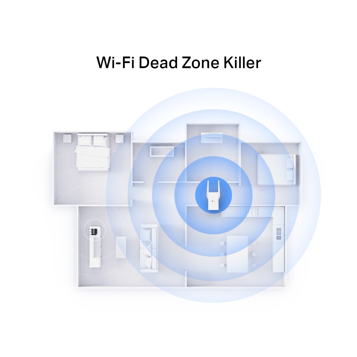 TP-Link RE705X WiFi signalforlenger