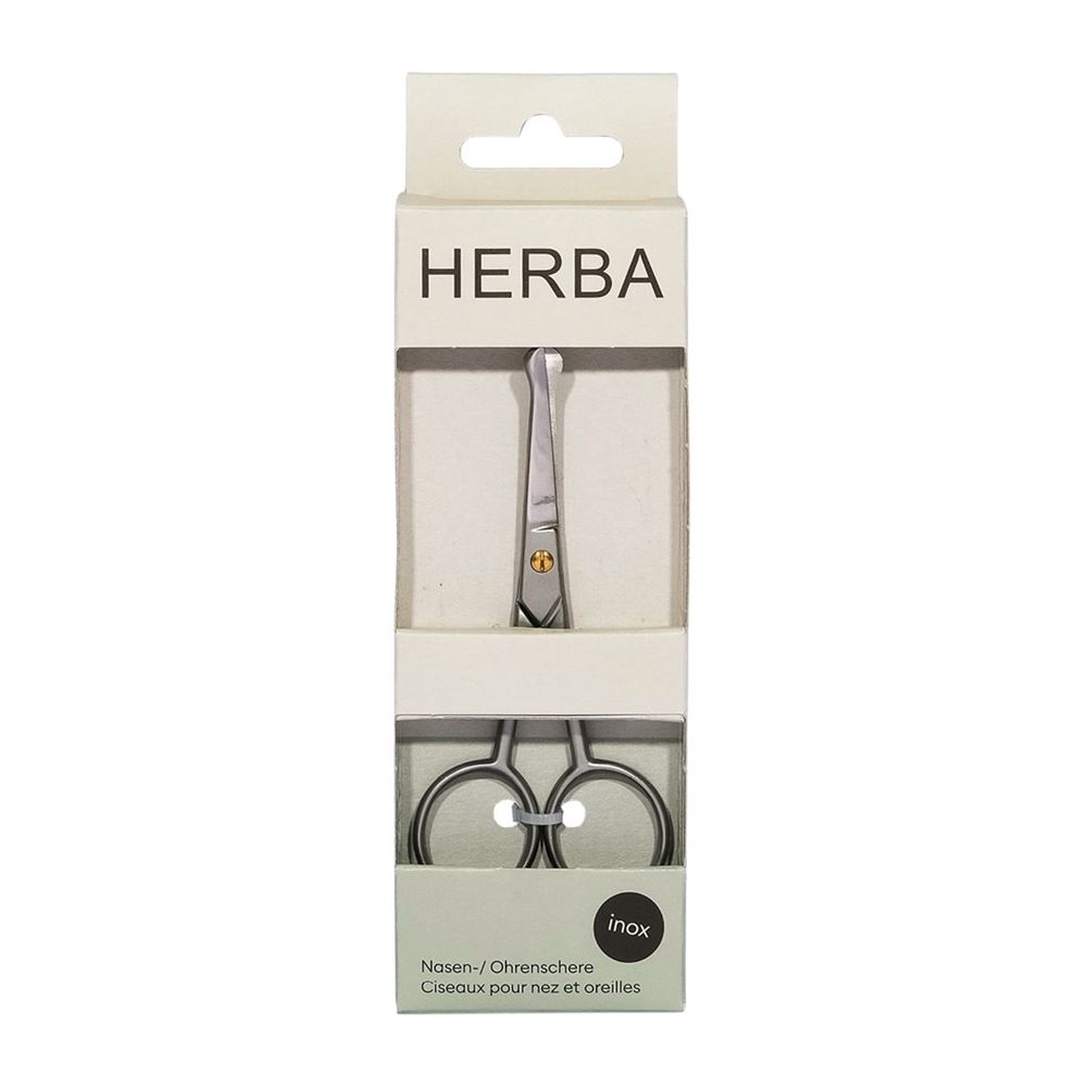 HERBA Nasen und Ohrenschere Inox 1 Stk