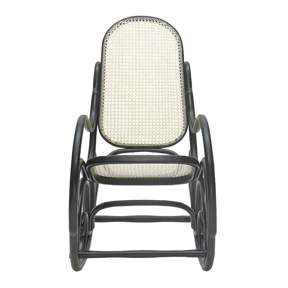 Schommelstoel Felicia Thonet Zwart
