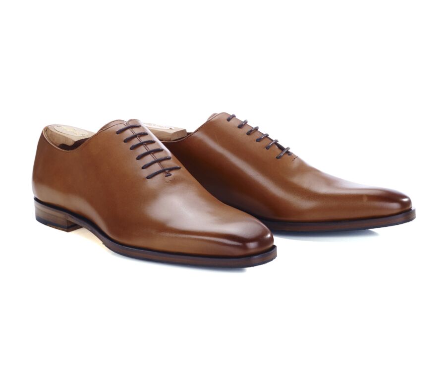 Richelieu homme Gold Patiné semelle cuir avec patin - BELLAGIO PATIN