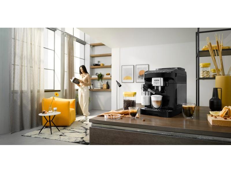 De'Longhi Kaffeevollautomat Magnifica Evo M ECAM290.61.B Sc Vollautomat für Kaffeebohnen oder -pulver