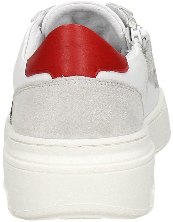 Sub55 Veterschoenen Laag wit