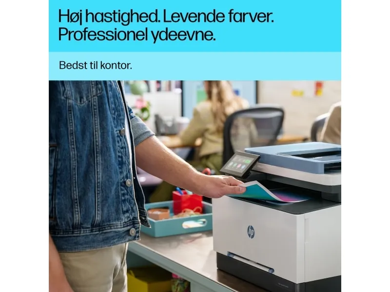 HP Color LaserJet Pro MFP 3302fdw - Multifunktionsprinter - farve - laser - Legal (216 x 356 mm) (original) - A4/Legal (medie) - op til 25 spm (kopiering) - op til 25 spm (udskriver) - 250 ark - 33.6 Kbps - Gigabit LAN, USB 2.0, USB 2.0 vært, Wi-Fi(a