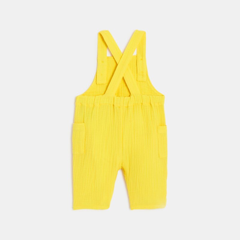 Salopette courte bébé jaune Catimini Jaune