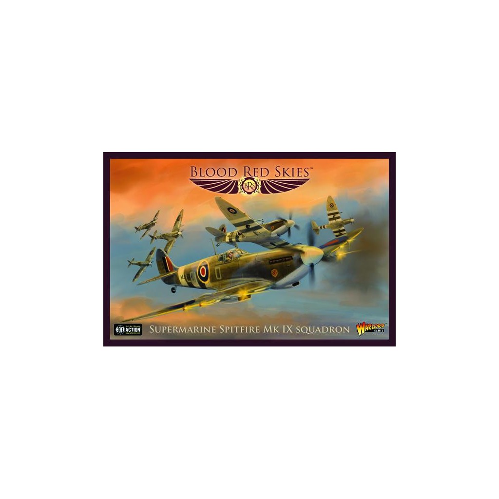Blood Red Skies - British - Supermarine Spitfire Mk IX Squadron, 6 planes
