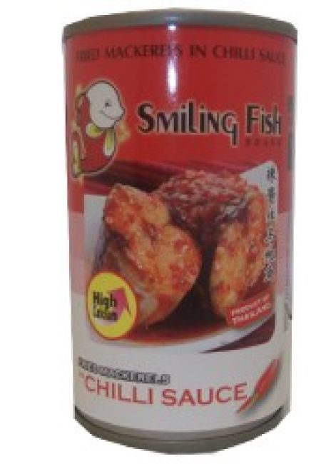 Smiling Fish Gebakken Makreel met Chili 155g