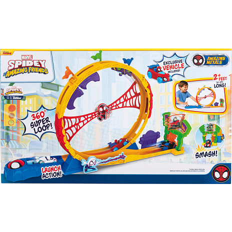 Disney Spidey Amazing Metals Super Loop Track sæt 72 cm