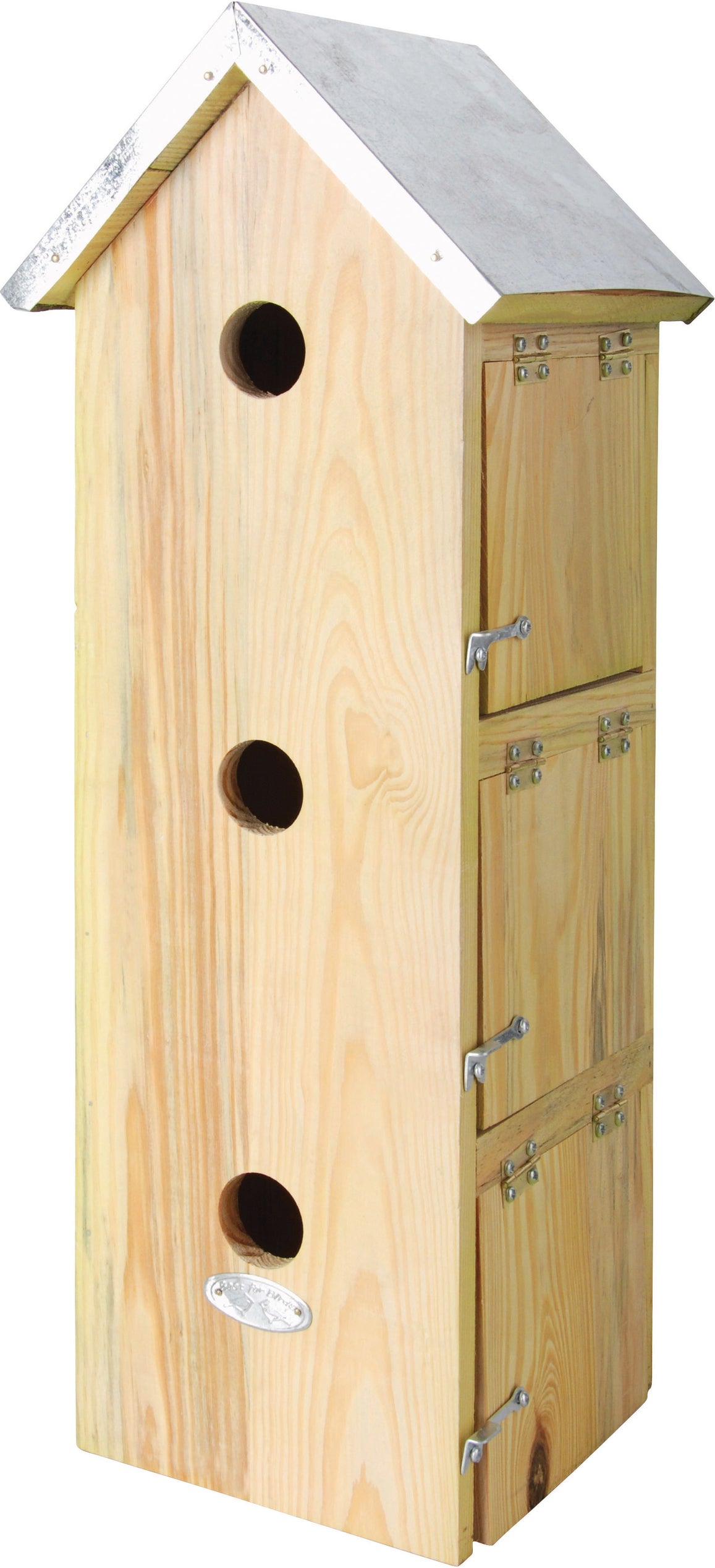 Esschert Design mussenvilla naturel 19,5 x 17 x 51 cm