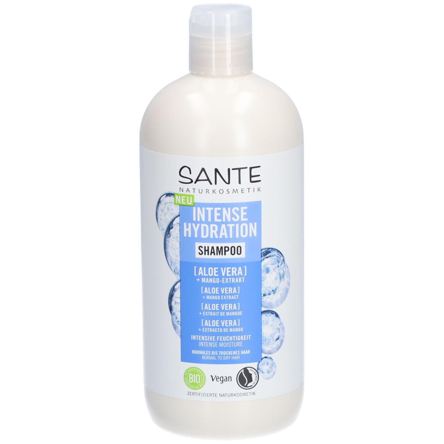 SANTE Naturkosmetik INTENSE HYDRATION SHAMPOO